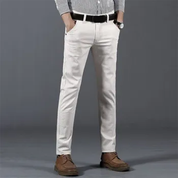 Pánské kalhoty Pánské kalhoty F1494 krémová 31