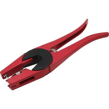 tréninková pomůcka pro psa Nastřelovací pistole na ušní značky Aplikátor ušních značek červená