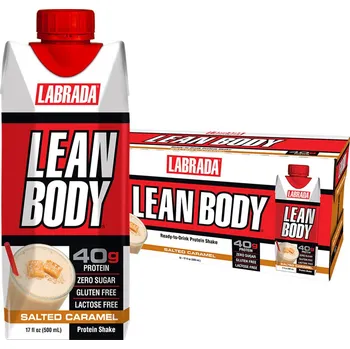 Protein Labrada Lean Body Ready-to-Drink Protein Shake 12 x 500 ml Příchuť: slaný karamel