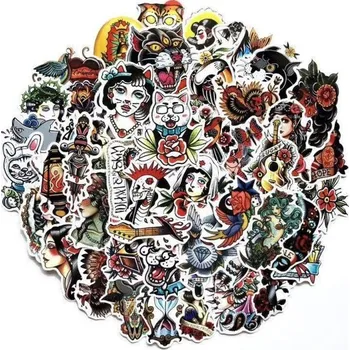 samolepka Samolepky 50 ks E156