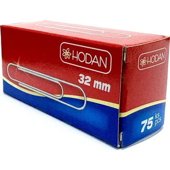 Spona do sešívačky Hodan - spony dopisové 453, 32 mm, 75 ks