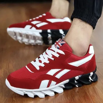 Pánské tenisky Pánské tenisky s vlajkou Anglie J2194 červená 46