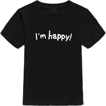 Dívčí tričko Dětské tričko B1466 černá 2 B