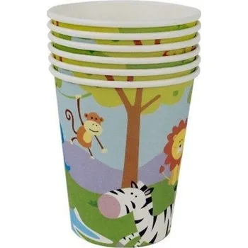 Dětské papírové kelímky 12 ks