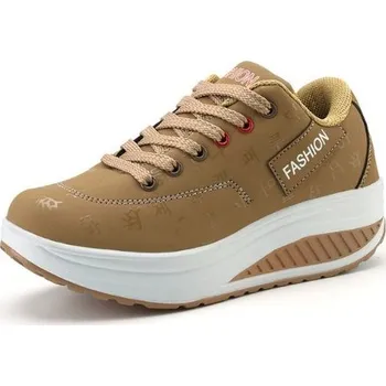 Dámské tenisky Moderní dámské tenisky Bella J923 khaki 36