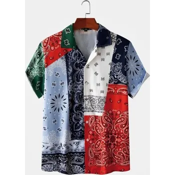 Pánská košile Pánská barevná košile F537 M