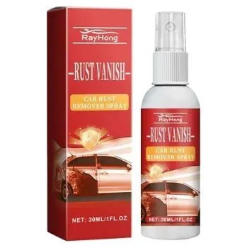 Odstraňovač rzi a železných nečistot z autolaku ve spreji 30 ml Čistič karoserie auta Předmycí sprej Dekontaminace Auto