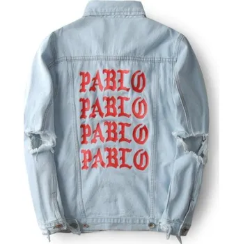 Pánská větrovka Pánská džínová bunda Pablo J1413 červená M