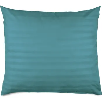 Povlak na dekorativní polštářek BAMBUSOVÝ POVLAK NA POLŠTÁŘ STRIPE SEA 50X60 CM TYRKYSOVÁ