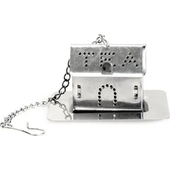 Cedník a síto Nerezové čajítko dům