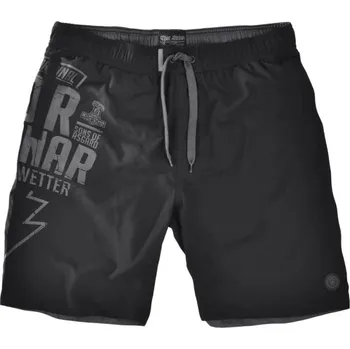 Pánské plavky Thor Steinar Koupací kraťasy Donnerwetter schwarz velikost: XXL