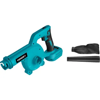 Elektrický foukač listí s 6 rychlostními stupni 18 V 1500 mAh Elektrický fukar na listí, prach, sníh