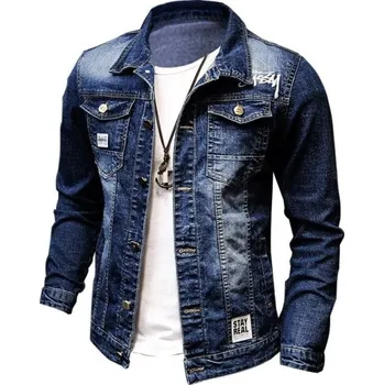 Pánská větrovka Pánská džínová bunda F1106 S