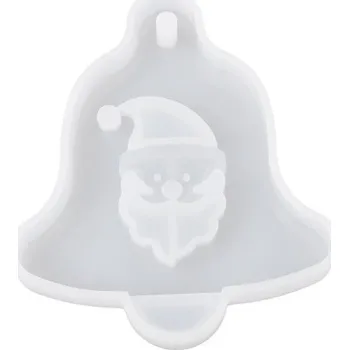 Vánoce Silikonové formičky na ozdoby zvonek 1