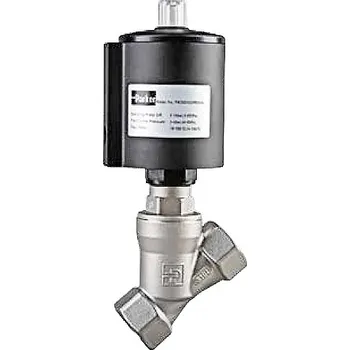 Instalatérský materiál Ventil 2/2 s úhlovým sedlem, normálně uzavřený, 1 1/4" Parker PA32S1G7S063A