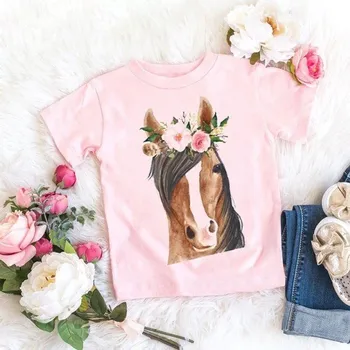 Dívčí tričko Dívčí tričko se zvířetem B1627 6 A