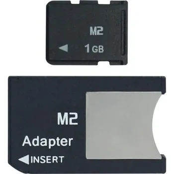Paměťová karta Paměťová karta M2 s adaptérem 1GB