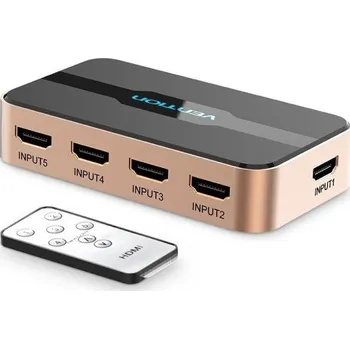 Redukce HDMI switch 5:1 K972