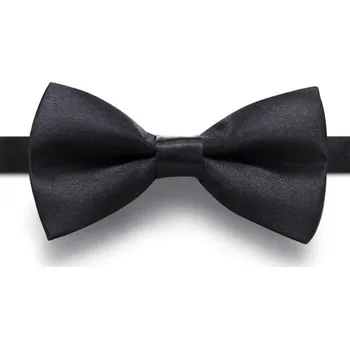 Pánský černý motýlek Formální motýlek Elegantní doplněk Nastavitelná velikost Klasický styl pro oblek, smoking a společenské události