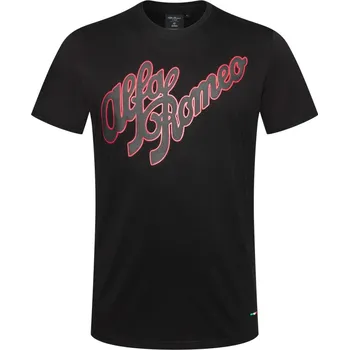Pánské tričko Alfa Romeo Racing F1 triko FANWEAR CLASSIC černé L