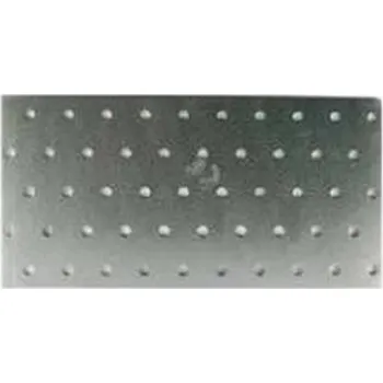 Tesařské kování deska 100x200x2.0mm BÍLÝ ZINEK spojovací PP12