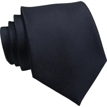 Kravata Černá kravata 146 x 8 cm Stylový doplněk ke košili a obleku Elegantní pánská kravata na svatby, plesy, pracovní schůzky a běžné nošení