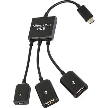 Redukce Rozbočovač Micro USB / USB