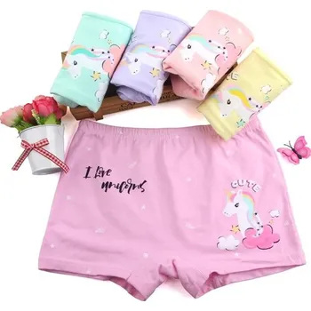 Dívčí kalhotky s jednorožcem - 5 ks 10-12 let