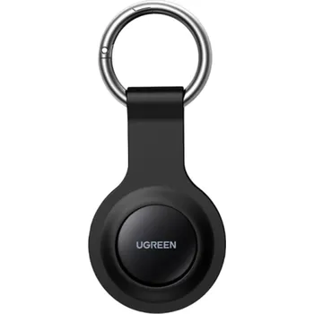 Lokátor Černý bluetooth lokátor s obalem Mini GPS lokátor na klíče, peněženku 3,2 x 3,2 cm Kompatibilní s Apple Find my