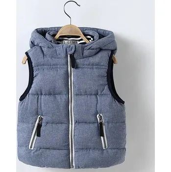 Moderní chlapecká prošívaná vesta 6