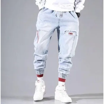 Pánské kalhoty Pánské kalhoty F1336 světle modrá XXS