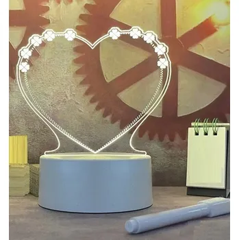 Kuchyňský nůž Akrylová LED tabule srdce