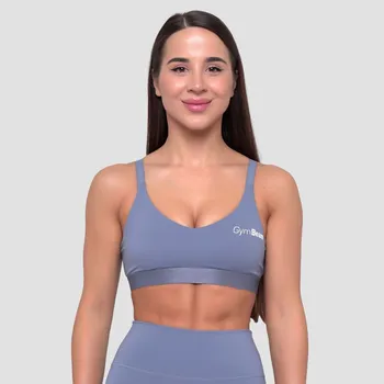 Podprsenka GymBeam Essence String Sports Bra Denim Blue L modrá