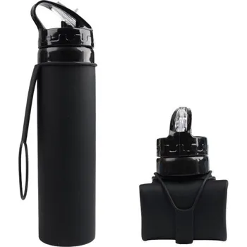 Láhev Skládací sportovní lahev černá