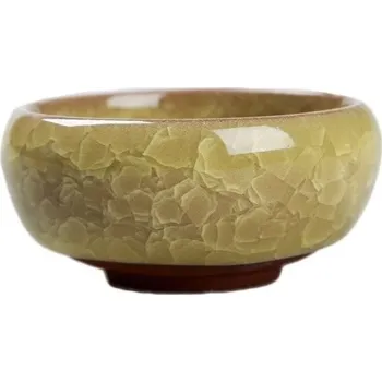 Květináč Keramický mini květináč žlutá