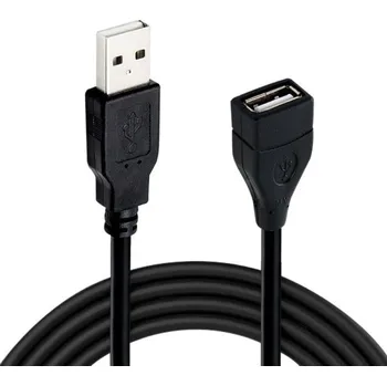 Datový kabel Prodlužovací kabel USB 2.0 F/M 50 cm