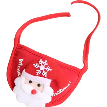 Obleček pro psa Vánoční bryndák pro psy červená