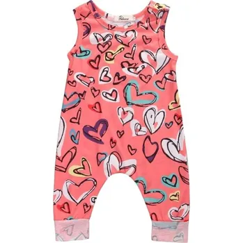 Kojenecké oblečení Dívčí kojenecký overal T2578 12-18 měsíců