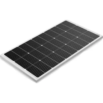 Powerbanka Pevný solární panel 100W 97x56,5 cm 18V Monokrystalický silikonový Vodotěsný panel pro venkovní nabíjení Domácí průmyslové využití