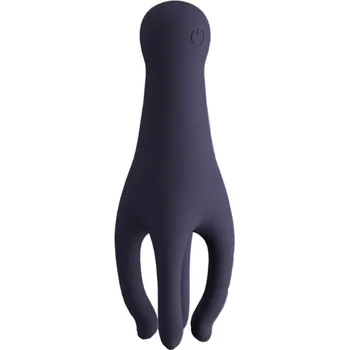 Vibrátor Vibrační masturbátor pro muže Masáž penisu 10 vibračních programů 12,3 x 2,6 cm