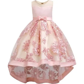 Dívčí šaty Dívčí šaty N276 světle růžová 8