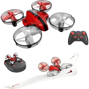 RC model auta RC červený dron 3 v 1