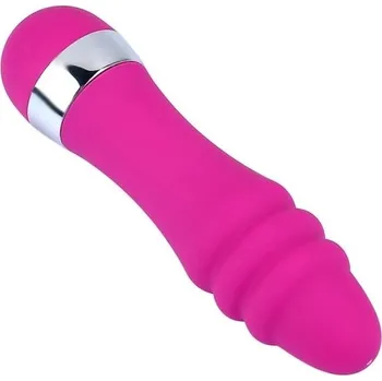 Vibrátor Silikonový mini vibrátor s kroužky tichý chod snadné ovládání příjemný povrch intenzivní stimulace Diskrétní balení