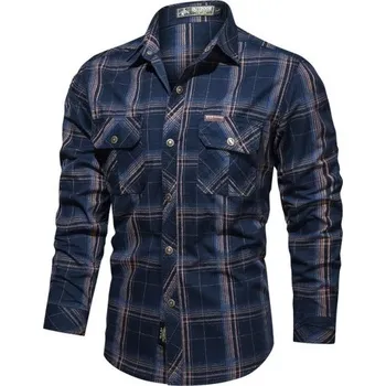 Pánská košile Pánská košile F502 tmavě modrá S