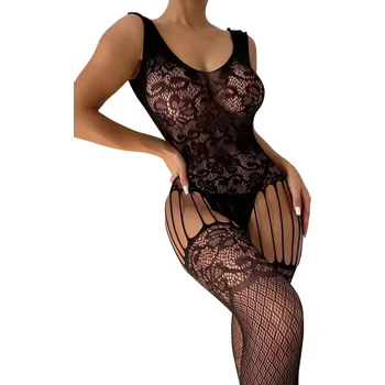 Dámská erotická souprava Dámské erotické body s podvazky