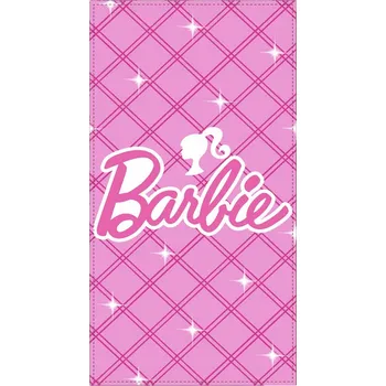 DĚTSKÝ RUČNÍK BARBIE 70X140 CM VZOROVANÁ