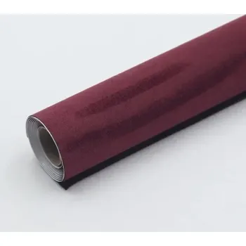 Samolepicí opravná záplata na semiš 30 x 300 cm Oprava semišového čalounění Textilní samolepicí páska Renovace nábytku a obuvi Snadná aplikace vínová