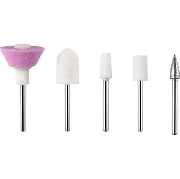 Bruska na nehty Sada brusných nástavců na nehty 5 ks