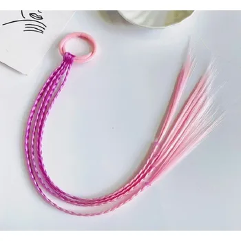 Paruka Syntetické copánky na gumičce pro děti 5