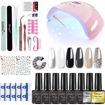 Kosmetická sada Sada na modelování nehtů s UV/LED lampou 54 W